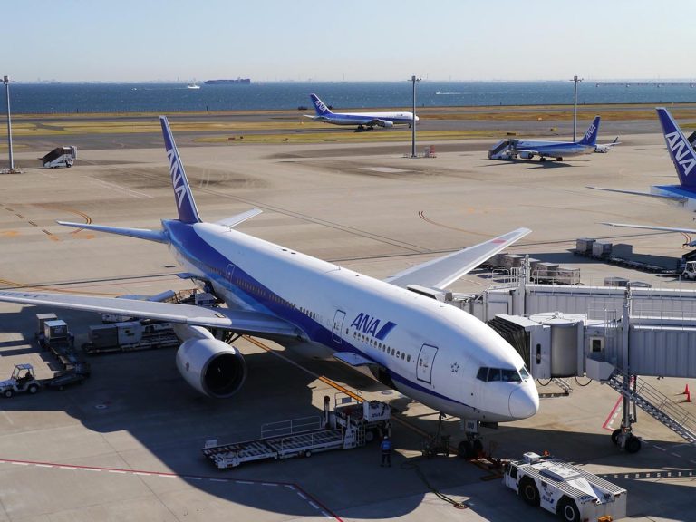 ANA aircraft at Haneda