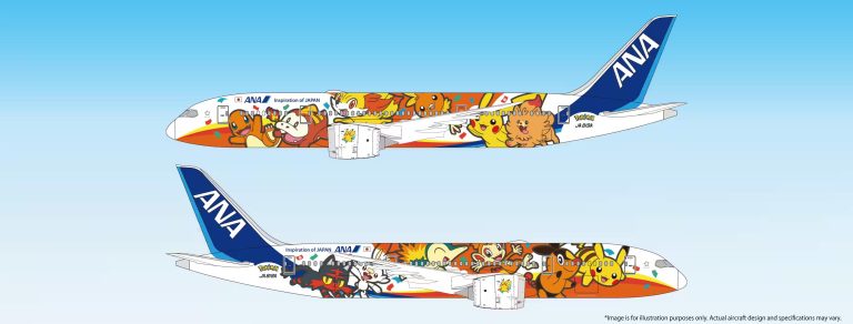 ANA reveals Pokemon-themed liveries